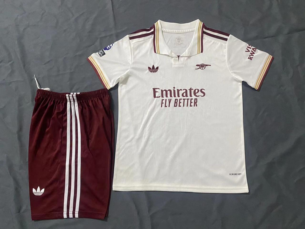 NEW ARRIVAL!!! 2in1Premium Kids football set;Jersey+Shorts Set.Let your young Girl/boy show their passion for football with this stylish Kids Football KitCrafted from lightweight fabric for all sports
