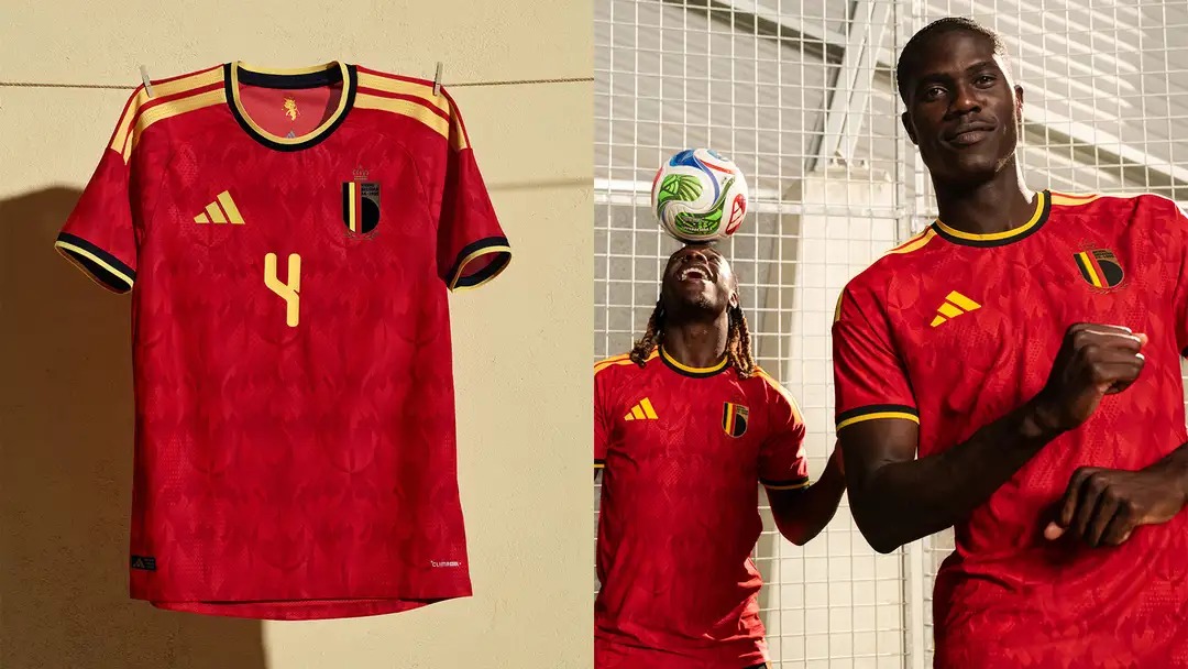 BELGIUM WORLD CUP 2026/27  – Elite Football Kit Cotton-Polyester Blend Breathable Sports Wear  Premium Replica Edition