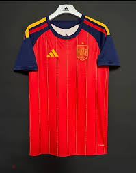 SPAIN ROYAL RED FURY • WORLD CUP 2026 EDITION ⚽🇪🇸 Spain Home Jersey – Fan Football Kit 🔥 Vibrant Red Design 🏆 Lightweight Breathable Sports Wear