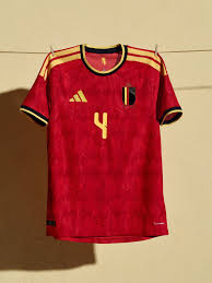 BELGIUM WORLD CUP 2026/27  – Elite Football Kit Cotton-Polyester Blend Breathable Sports Wear  Premium Replica Edition