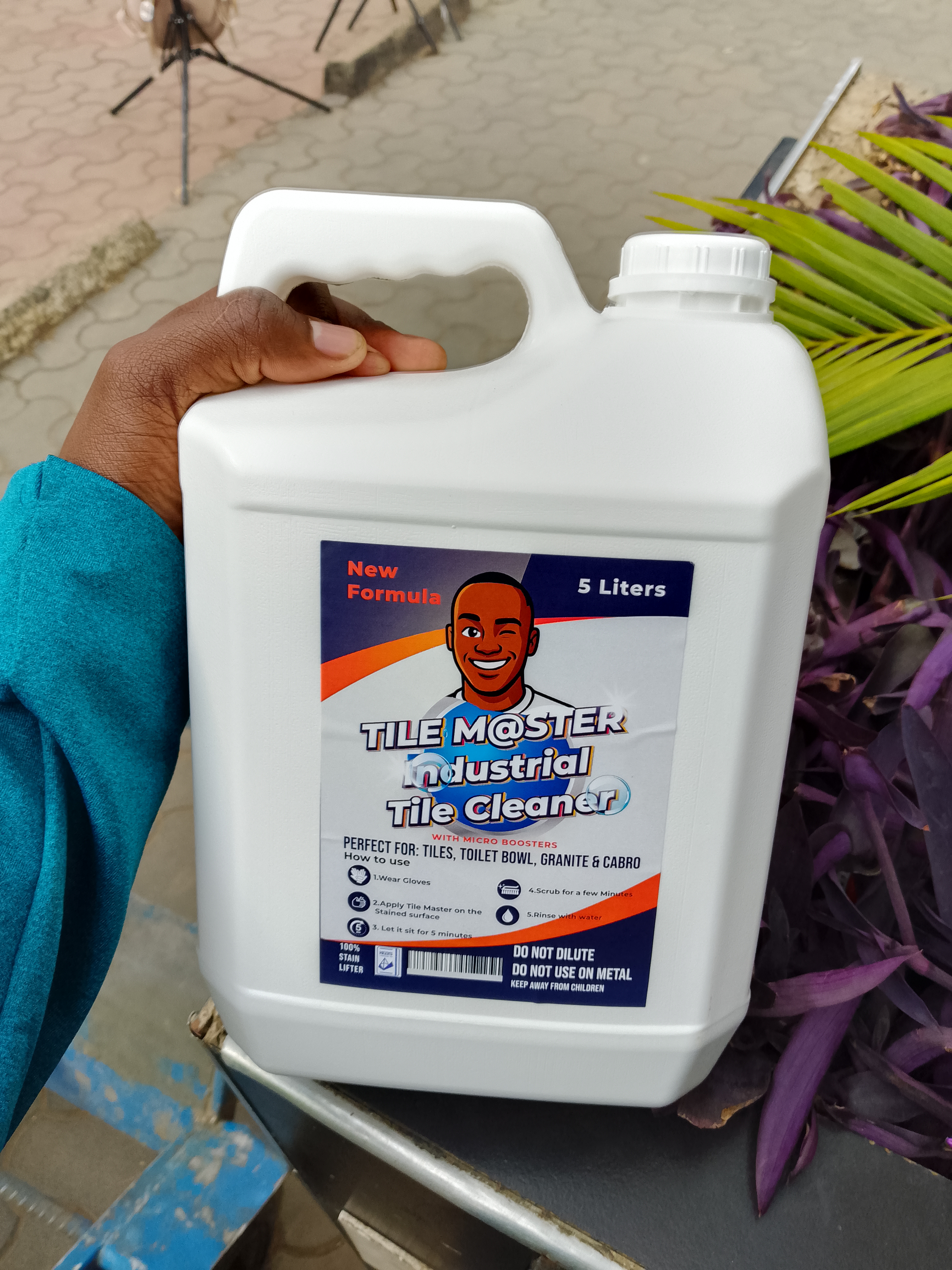 Tile master industrial tile cleaner 5 LITRES//TILE CLEANER