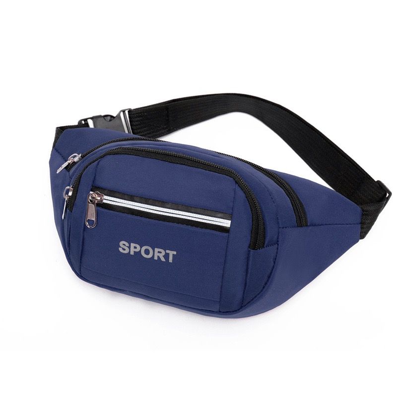 New Waterproof Waist Bag for Men and Women Multifunctional Large Capacity Suitable for Work Leisure Sports Wear-resistant Cash Register Mobile Wallet Sports Bags