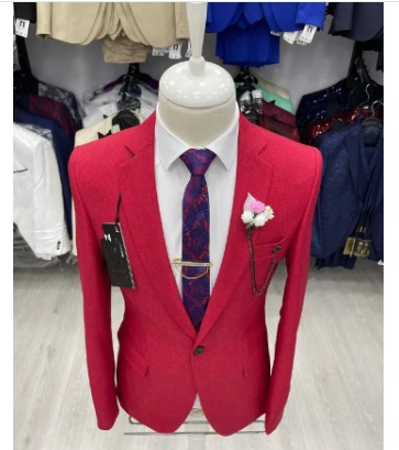 Men’s Slim Fit Blazer – Premium Tailored Single-Breasted Sport Coat for Business, Weddings, Office & Smart Casual Fashion – Modern Formal Jacket Available in EU Sizes 46–56