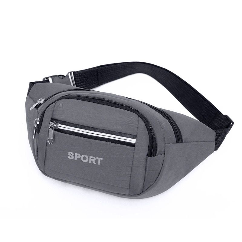 New Waterproof Waist Bag for Men and Women Multifunctional Large Capacity Suitable for Work Leisure Sports Wear-resistant Cash Register Mobile Wallet Sports Bags