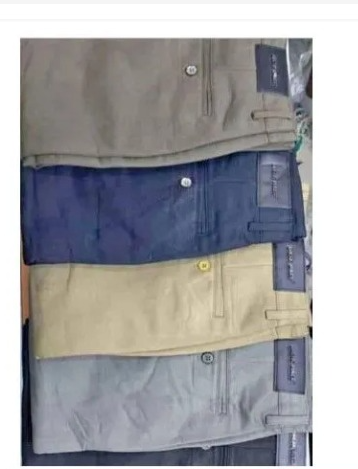 Premium Men's Casual Cotton Chino Trousers – Slim Fit Stretch  break rules Khaki Pants, Comfortable Business Casual & Everyday Wear Trousers for Men