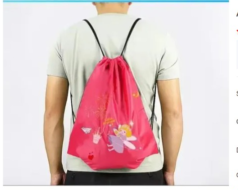 Kids Waterproof Fairy Princess and prince Drawstring Backpack – Lightweight with both boys and girls colours Swimming Bag, Gym Sack & School Travel Bag for kids