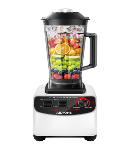 2 Litres AILYONS 2 In 1 Heavy Duty Commercial Blender YT-8013 – High Power Smoothie Juice Mixer Grinder Food Processor Kitchen Appliance