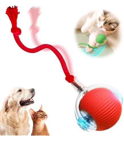 Smart Interactive Pet Ball – Fun Rolling Toy for Cats & Small Pets