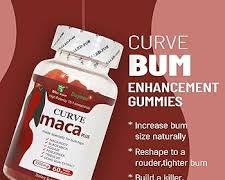 Curve Maca Plus 3000mg Gummies for Women – Hip & Butt Enhancement Supplement with Maca Root, Black Maca, Aguaje, Fenugreek, Tribulus & Dong Quai Extract – 60 Veggie Gummies with 3000mg formula.