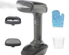 Syinix 1500W Portable Garment Steamer IRSP-1001, Handheld Clothes Fabric Steam Iron, 250ml Water Tank, 30s Fast Heat-Up, Vertical & Horizontal Travel Steamer, Black.