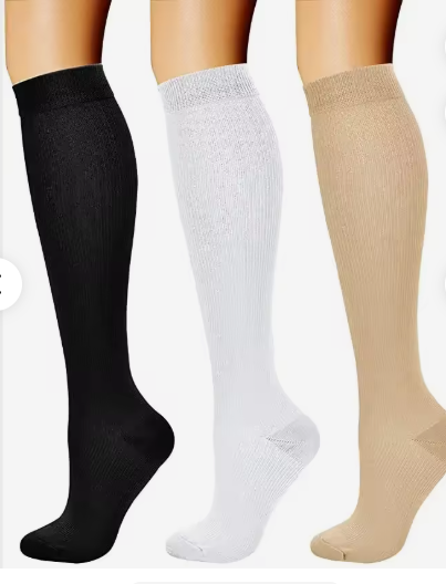 Unisex Compression Socks – Anti-Swelling & Fatigue Relief Leg Foot Calf Support Stockings