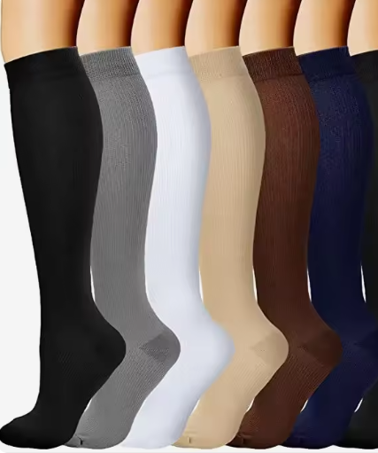 Unisex Compression Socks – Anti-Swelling & Fatigue Relief Leg Foot Calf Support Stockings