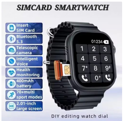 New 2026 smartwatch comes with SIM CARD Slot