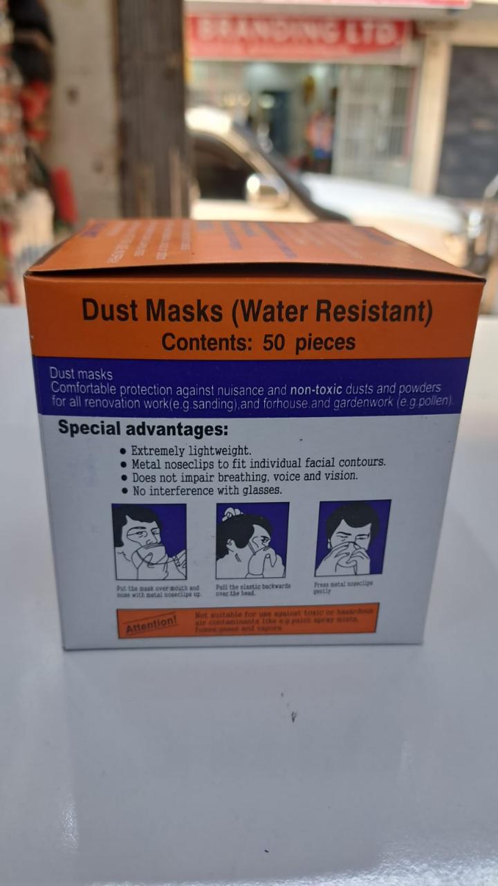 Affordable Dust mask ( 1 pkt 50pcs)