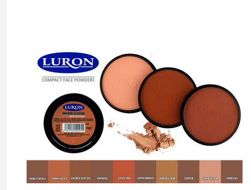 Luron Long Wear Pressed Compact Face Powder With Sunscreen face ponds