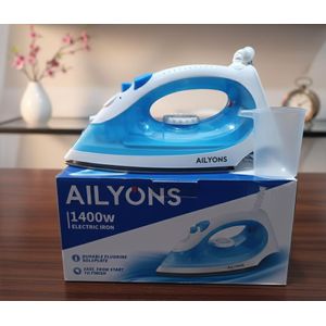 AILYONS Steam Iron Box – Fast Heating Adjustable Temperature Iron