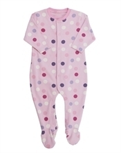 3-Pack Assorted Baby Sleepsuits | Soft Cotton Zip-Up Rompers for Boys, Girls & Unisex | Comfortable & Breathable Sleepwear for Newborns & Infants