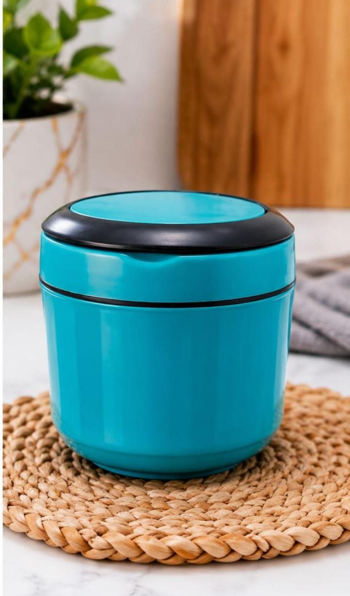 Food flask Lunch Box Hot Pot Flask Insulated Food Jar good quality. TempShield️ double-wall vacuum insulation protects temperature for hours and Leakproof when closed