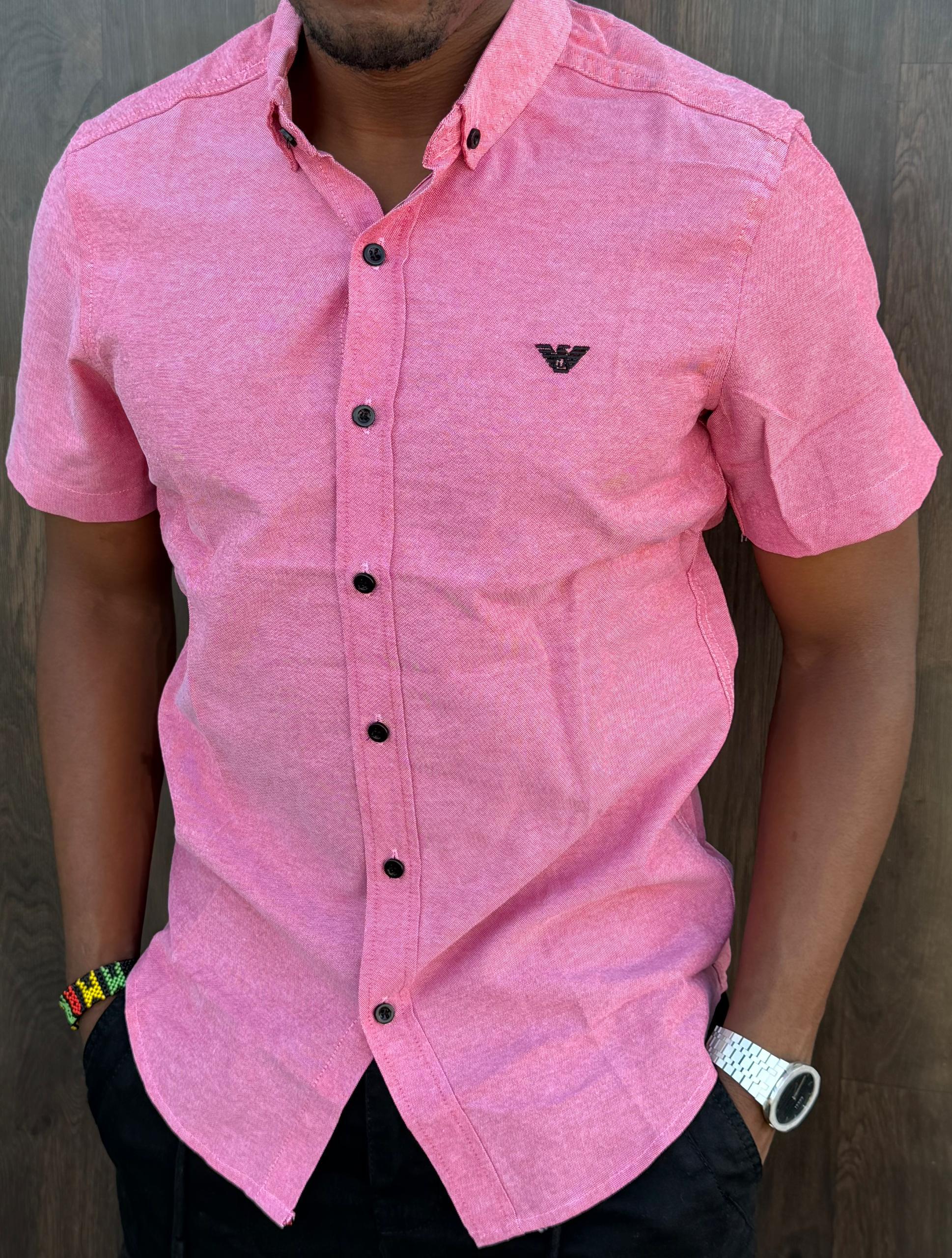 Men’s Short Sleeve Casual Shirt Comfortable Breathable Fashion Button-Up Shirt Smart Casual Summer Wear Lightweight Everyday Office Travel Outfit Available in Sizes M to 3XL