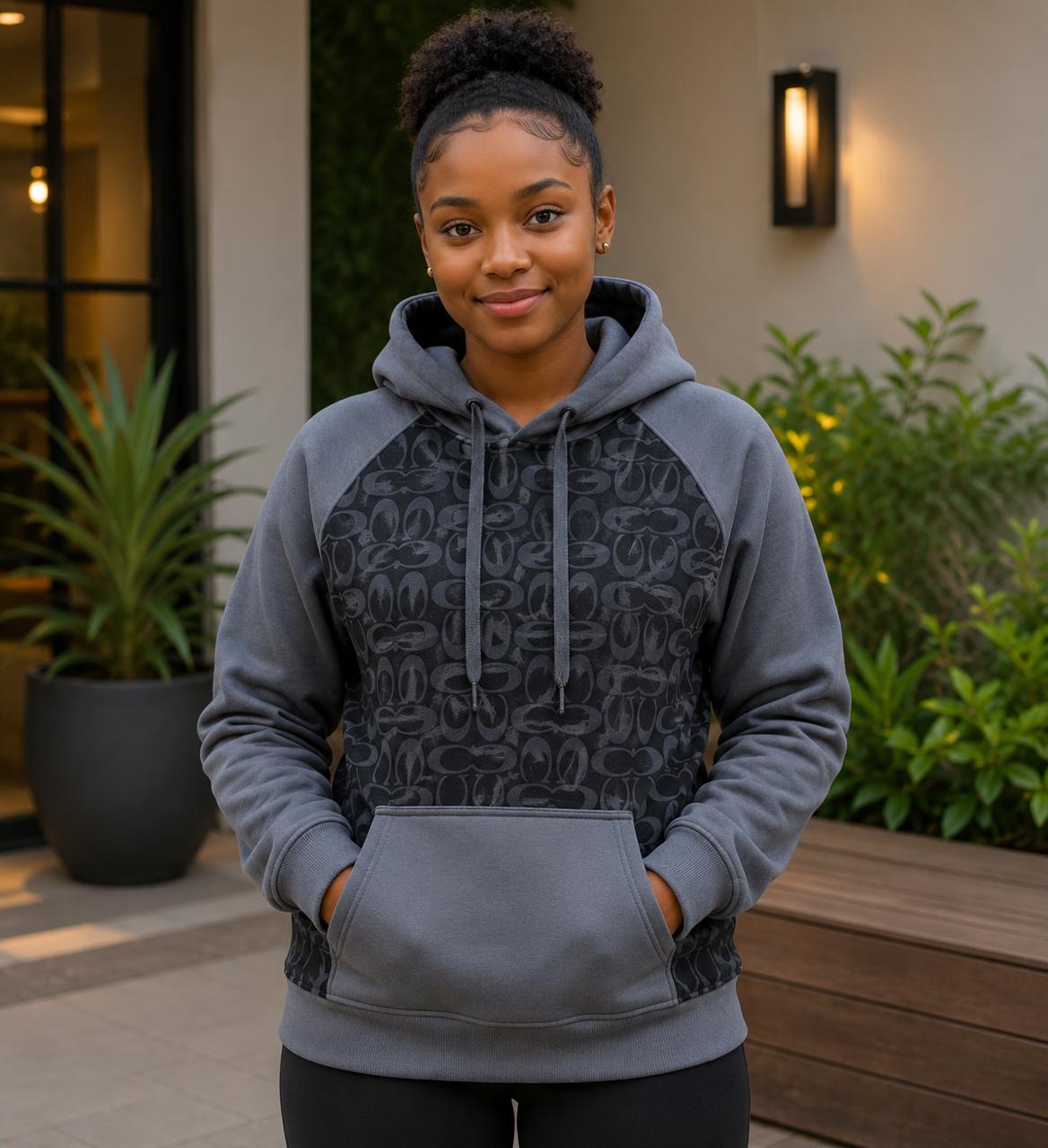 Women’s Warm Hoodie Premium Quality Fleece Sweatshirt Comfortable Long Sleeve Hooded Pullover Casual Winter Top Soft Durable Fashion Hoodie for Travel Outdoor Wear Sizes XL 2XL 3XL 4XL