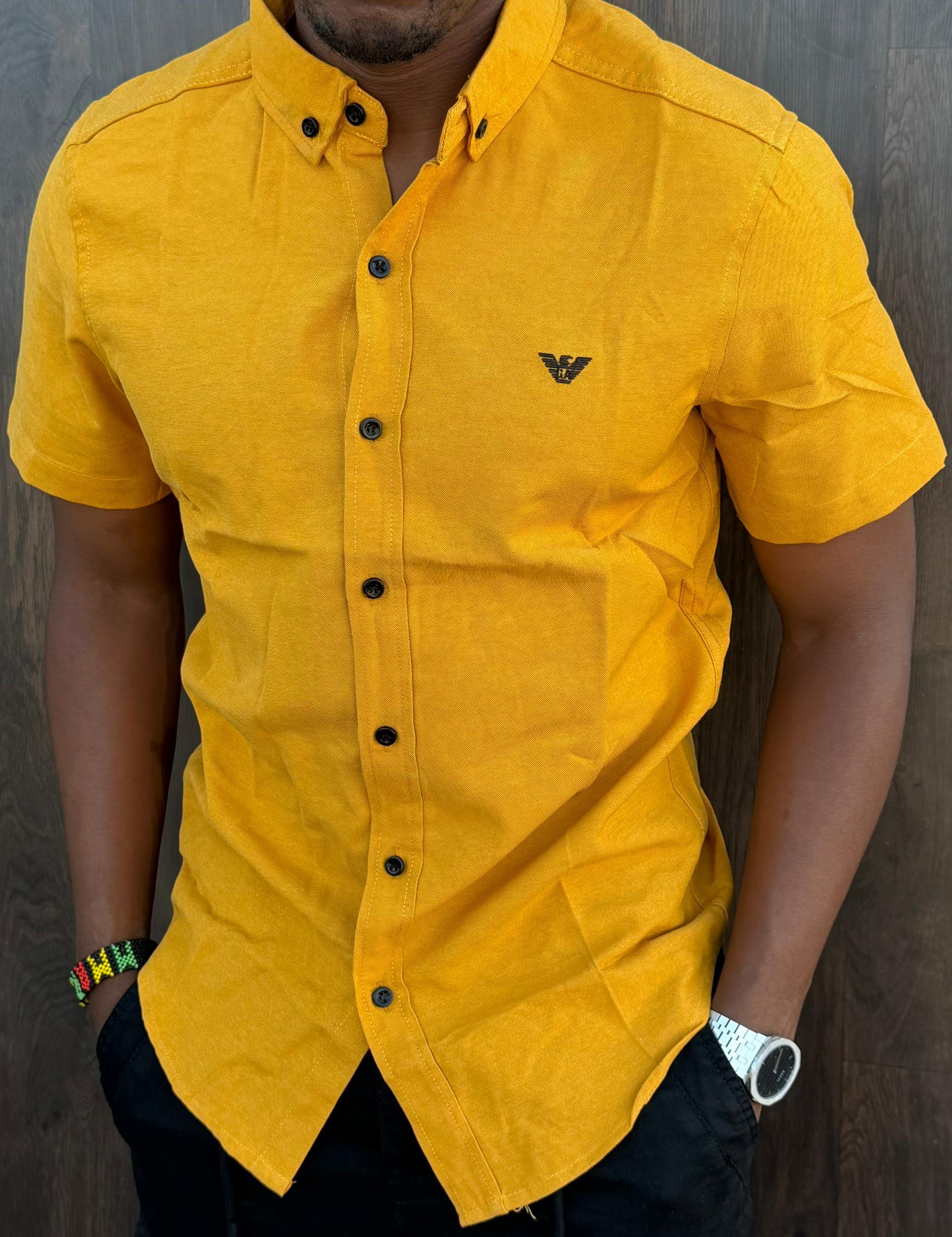 Men’s Short Sleeve Casual Shirt Comfortable Breathable Fashion Button-Up Shirt Smart Casual Summer Wear Lightweight Everyday Office Travel Outfit Available in Sizes M to 3XL