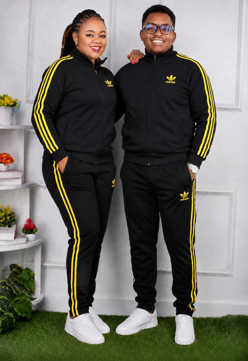 Unisex 2 Piece Heavy Tracksuit Set Premium Jogger Sweatpants and Sweatshirt Warm Casual Sportswear Comfortable Durable Outfit for Travel Gym Running Everyday Wear Sizes M L XL 2XL