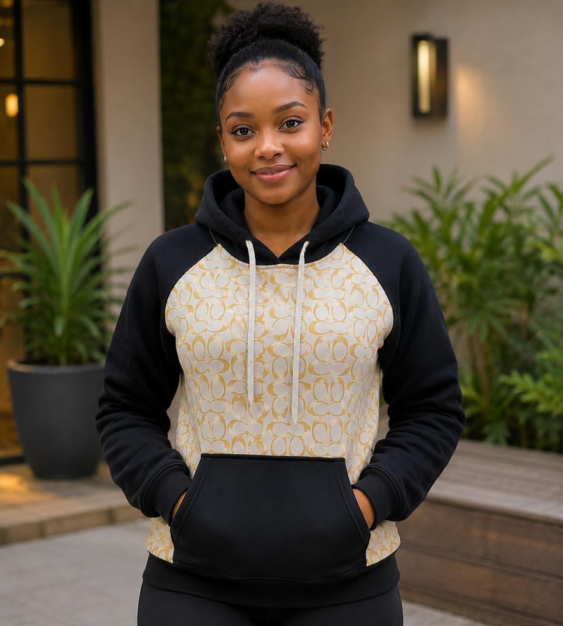 Women’s Warm Hoodie Premium Quality Fleece Sweatshirt Comfortable Long Sleeve Hooded Pullover Casual Winter Top Soft Durable Fashion Hoodie for Travel Outdoor Wear Sizes XL 2XL 3XL 4XL