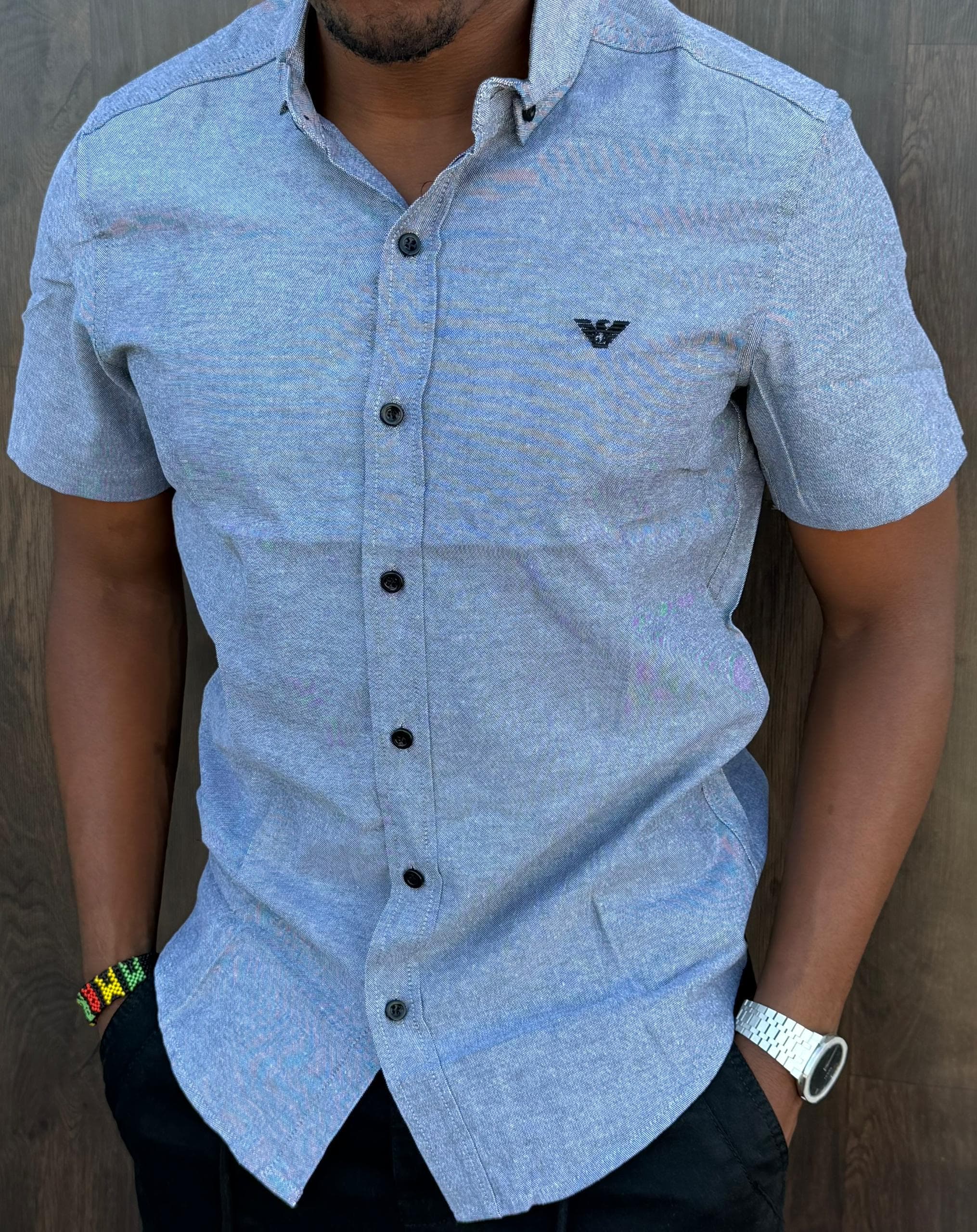 Men’s Short Sleeve Casual Shirt Comfortable Breathable Fashion Button-Up Shirt Smart Casual Summer Wear Lightweight Everyday Office Travel Outfit Available in Sizes M to 3XL