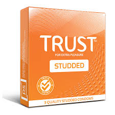 ‎Studded Condoms – 3 Packs (Total 9 Condoms) – Non-Returnable