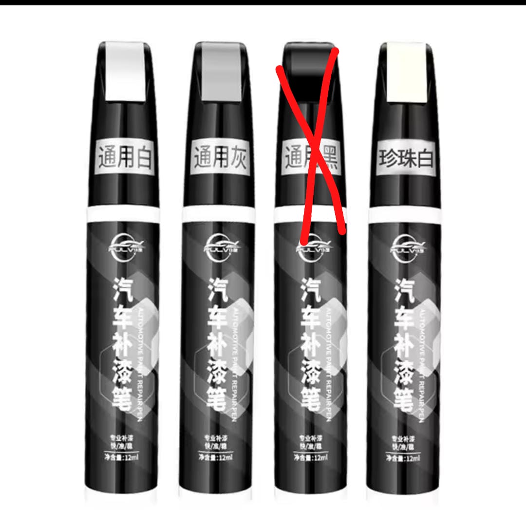 Universal Car Scratch Repair Pen Paint Touch Up Marker for Auto Paint Scratch Remover Swirl Mark Repair Pen Vehicle Paint Restoration Silver White