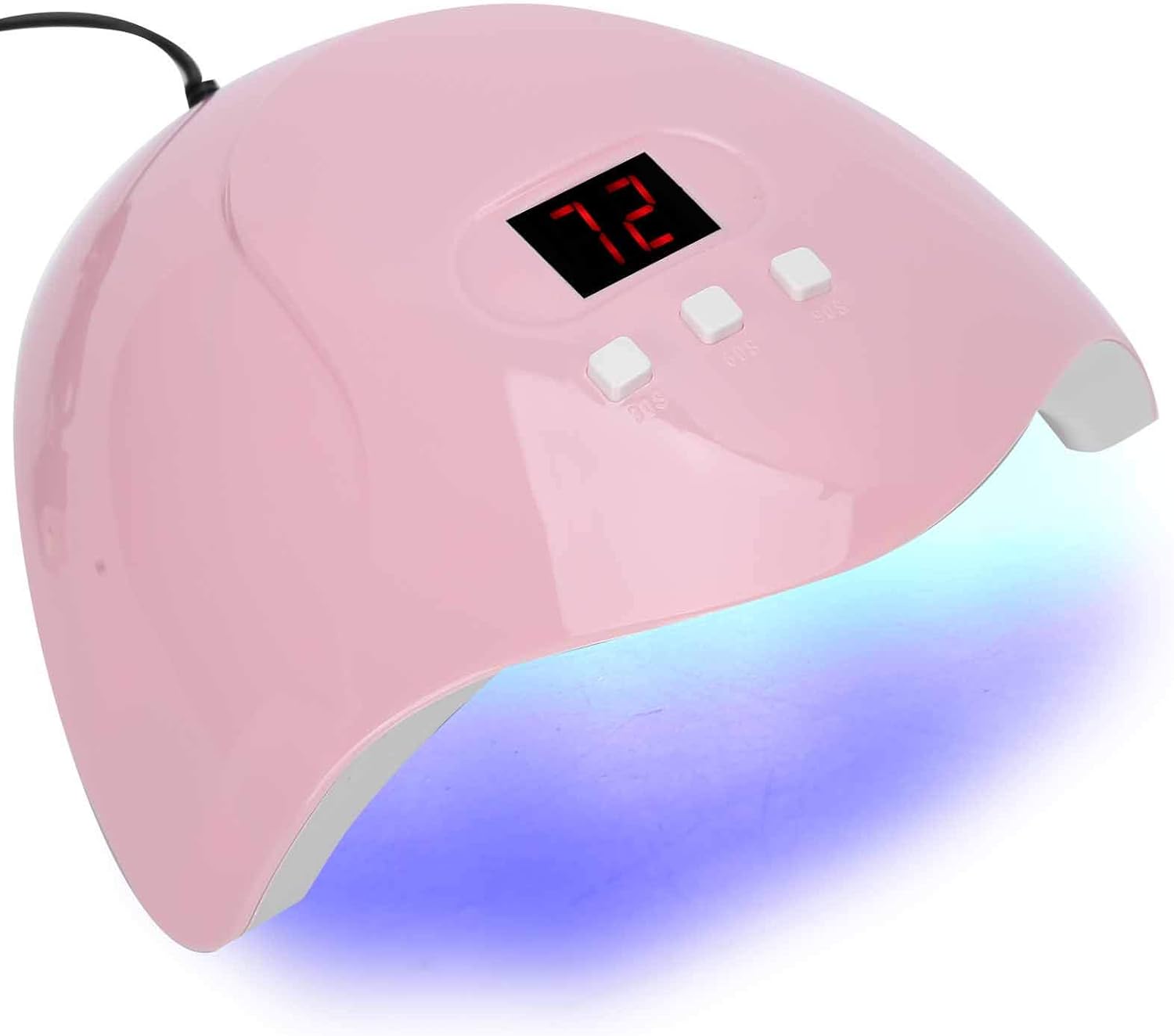 UV Nail Lamp, LED Nail Lamp Nail Dryer for Gel Polish 54W LED UV Nail Art Curing Light Manicure Light Nail Gel Polish Dryer Curing Lamp for Gel Polish Nail Dryer Nail Art Tools