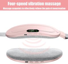 Heating Pad for Period Cramps, Three-Speed Adjustment, Portable Cordless Rechargeable Heating Pad for Menstrual Pain Relief Electric Heat Belt, gifts for Her Women Girl Wife