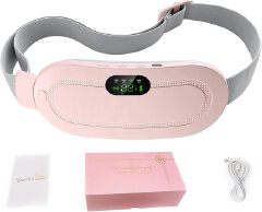 Heating Pad for Period Cramps, Three-Speed Adjustment, Portable Cordless Rechargeable Heating Pad for Menstrual Pain Relief Electric Heat Belt, gifts for Her Women Girl Wife