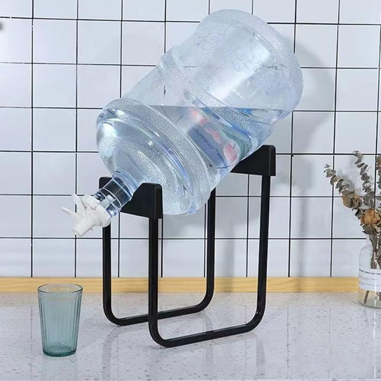 Water Dispenser Stable Bottled Water Bucket Stand Bottled Water Holder Drinking Rack