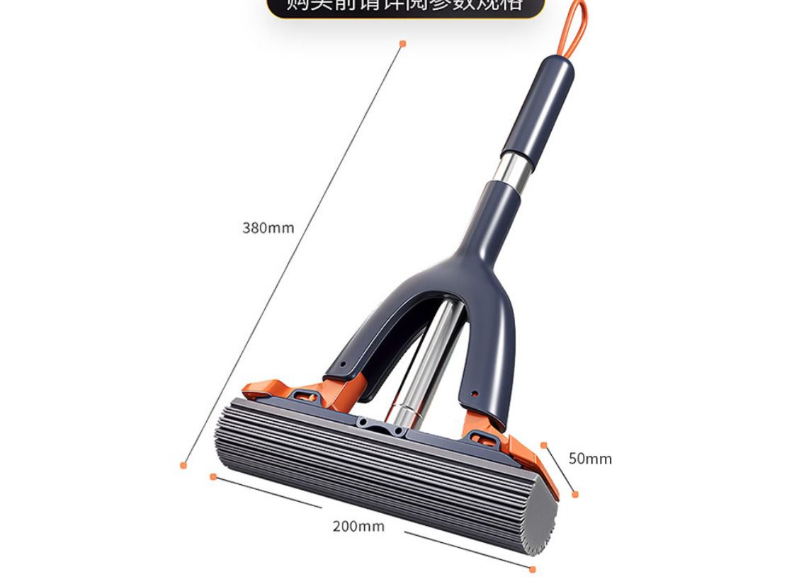 Mini Squeeze Mop Highly Absorbent, Floor Cleaning, Cleaning Tool | Desktop Cleaning Mini Mop Portable Mini Absorbent Window Cleaning Supplies for Bathroom, Floor, Hotel, Travel, Window, Tile,