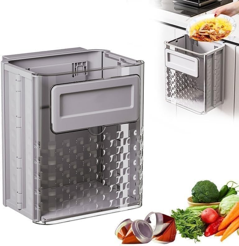 Premium Acrylic Dustbin for Home & Office – Transparent Modern Waste Bin with Durable Lightweight Construction, Stylish Trash Can for Bedroom, Bathroom, Kitchen, Living Room & Workspace