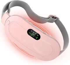 Heating Pad for Period Cramps, Three-Speed Adjustment, Portable Cordless Rechargeable Heating Pad for Menstrual Pain Relief Electric Heat Belt, gifts for Her Women Girl Wife
