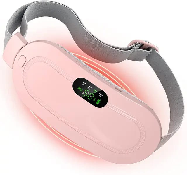 Heating Pad for Period Cramps, Three-Speed Adjustment, Portable Cordless Rechargeable Heating Pad for Menstrual Pain Relief Electric Heat Belt, gifts for Her Women Girl Wife