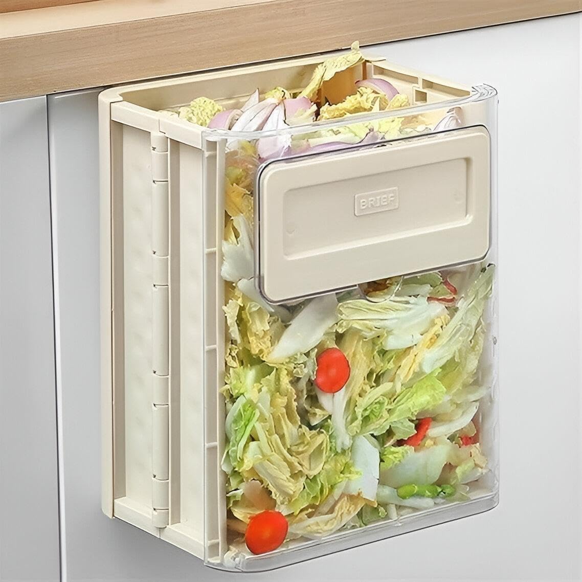 Premium Acrylic Dustbin for Home & Office – Transparent Modern Waste Bin with Durable Lightweight Construction, Stylish Trash Can for Bedroom, Bathroom, Kitchen, Living Room & Workspace