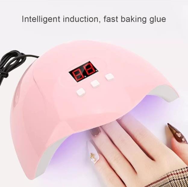 UV Nail Lamp, LED Nail Lamp Nail Dryer for Gel Polish 54W LED UV Nail Art Curing Light Manicure Light Nail Gel Polish Dryer Curing Lamp for Gel Polish Nail Dryer Nail Art Tools