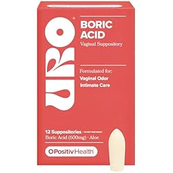 URO Boric Acid Vaginal Suppositories