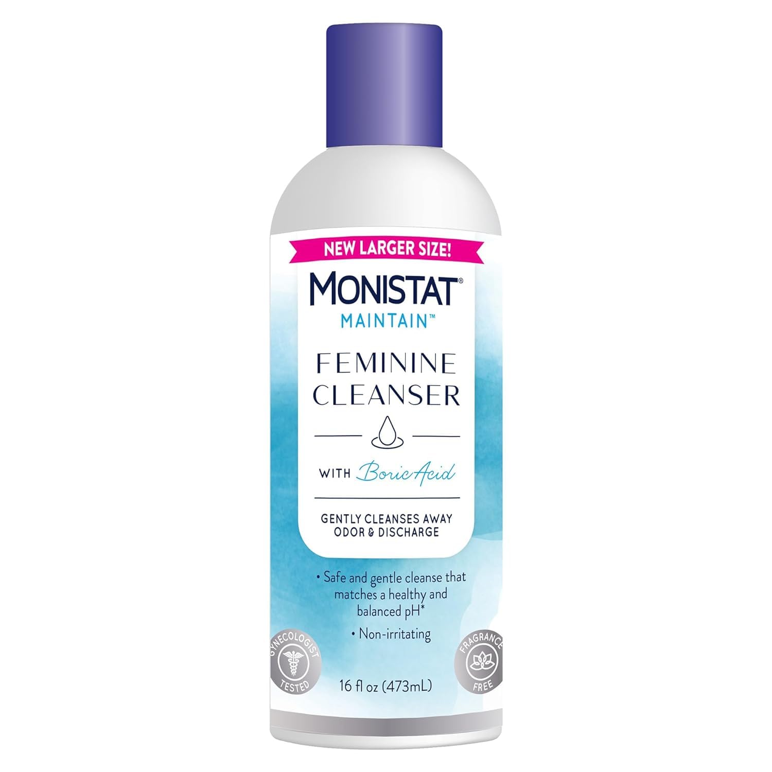 Monistat Maintain Feminine Cleanser with Boric Acid