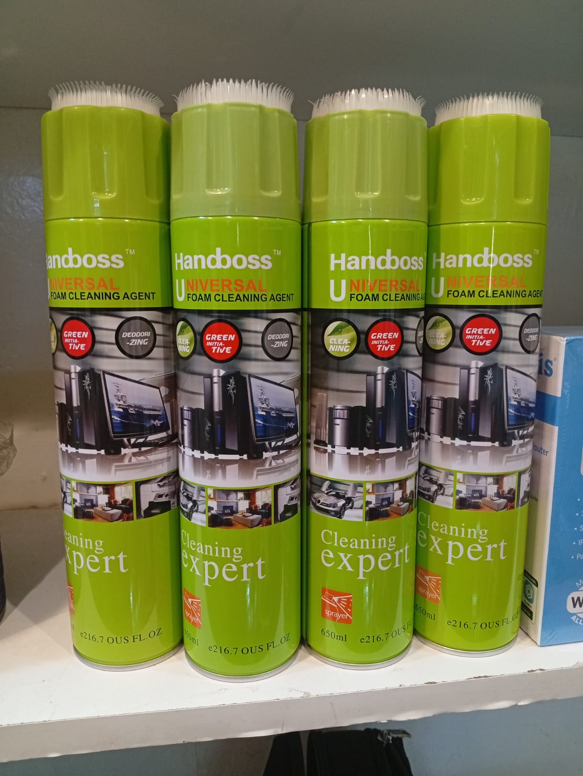 HandBoss Universal Foam Cleaner 650ml Multi-Purpose Cleaning Spray