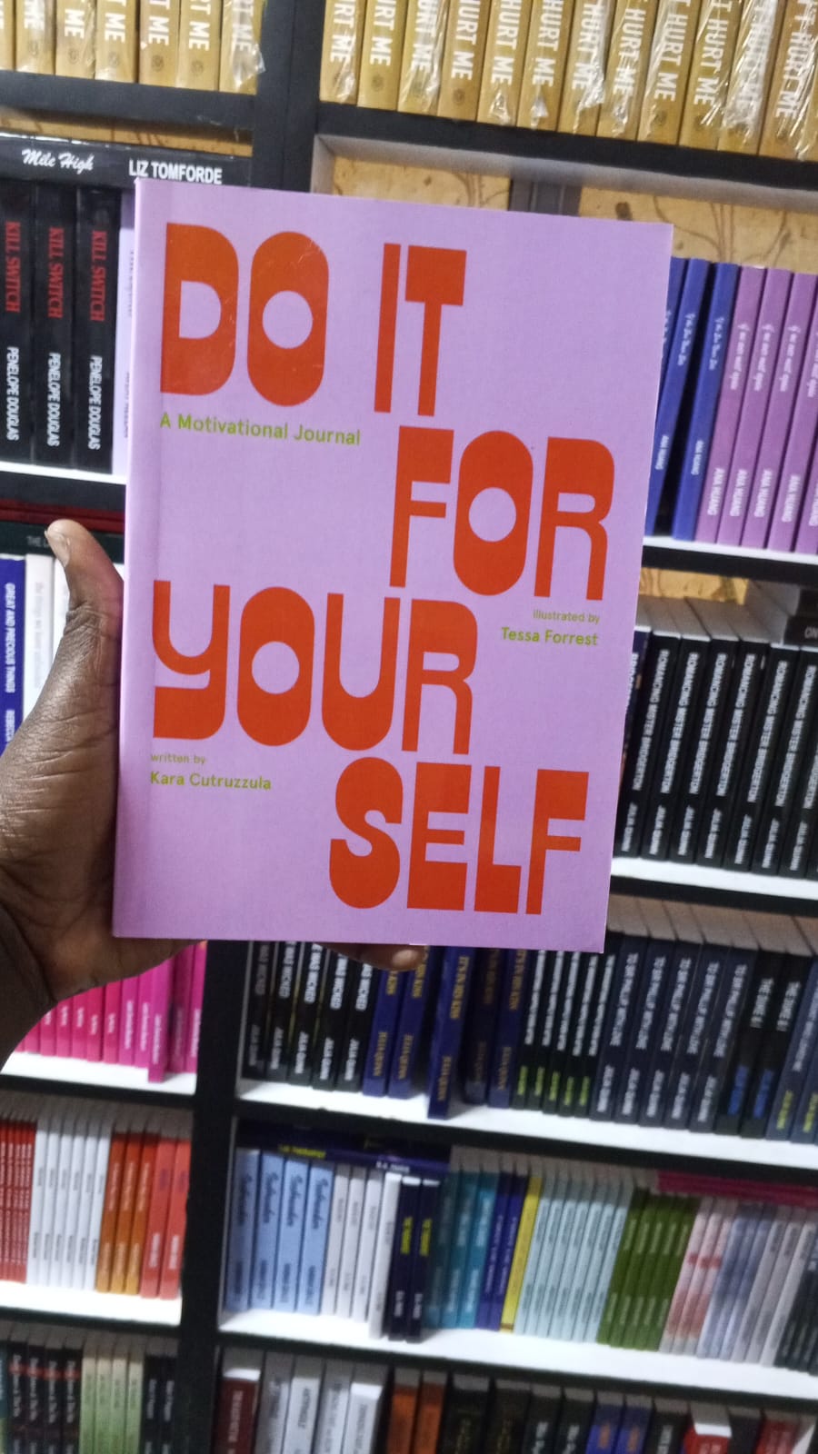 Do It for Yourself: A Motivational Journal by Kara Cutruzzula – Self-Improvement Journal, Guided Reflection Workbook, Goal Setting and Productivity Tool, Mindset and Personal Growth Writing Companion