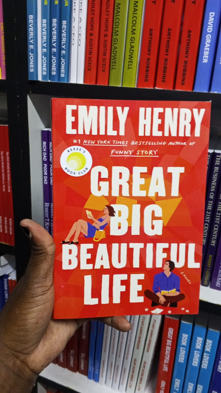 Great Big Beautiful Life by Emily Henry – Bestselling Contemporary Romance Novel, Emotional Love Story, Women's Fiction Book, Book Club Favorite, Heartfelt Romance, Must-Read Paperback Novel