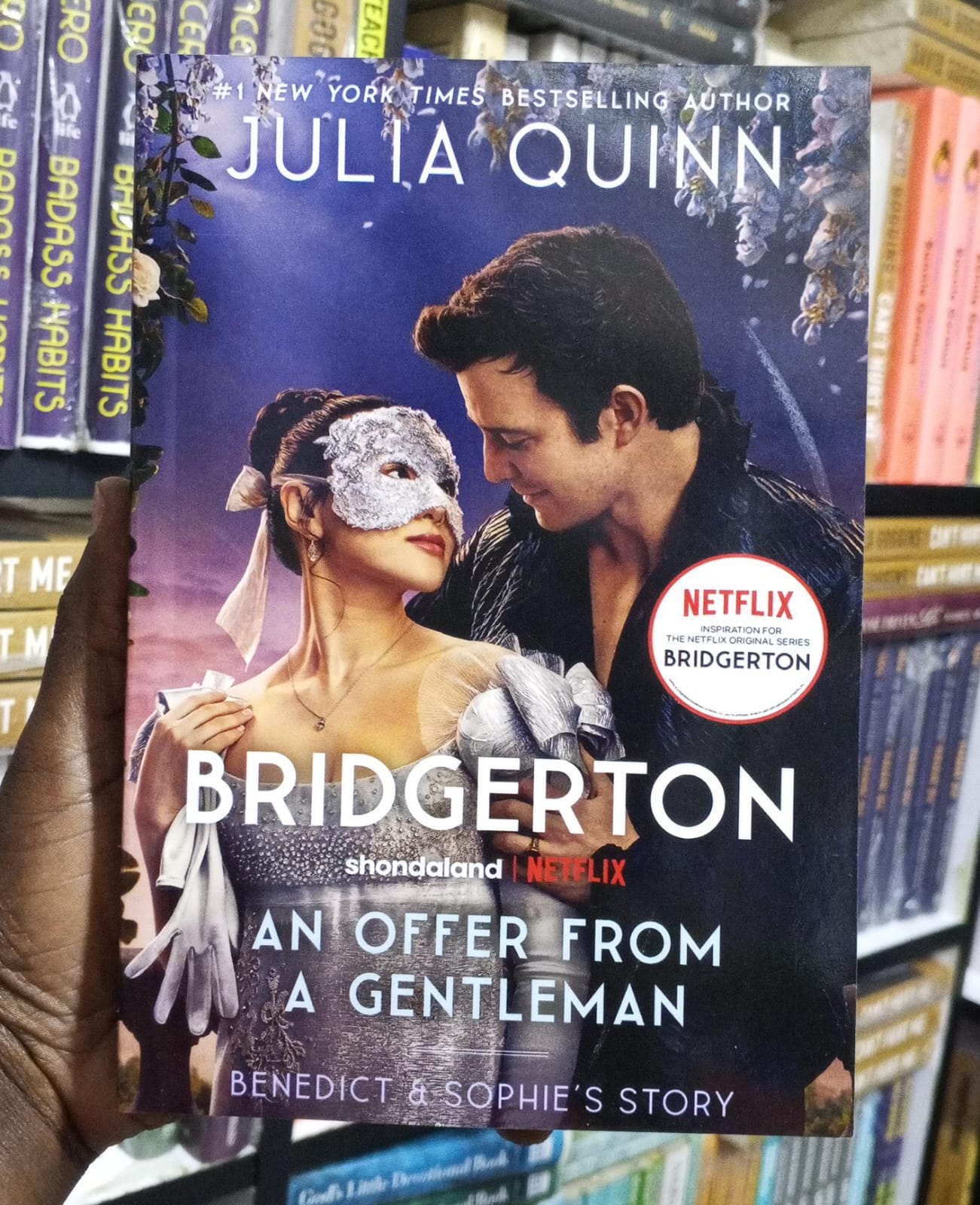An Offer from a Gentleman: Bridgerton TV Tie-In Edition by Julia Quinn – Historical Romance Novel, Regency Era Love Story, Netflix Bridgerton Inspired Book, Bestselling Romance Fiction for Adults