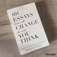 101 Essays That Will Change The Way You Think by Brianna Wiest – Self-Development Book, Mindset Transformation Essays, Personal Growth Philosophy Guide, Emotional Intelligence and Life Perspective Bes