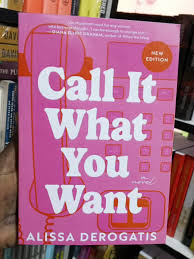 Call It What You Want by Alissa DeRogatis – Contemporary Romance Novel, Emotional Love Story, New Adult Fiction Book, Paperback Edition