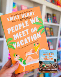 People We Meet on Vacation by Emily Henry Paperback Novel – Bestselling Contemporary Romance Book, Friends to Lovers Love Story, Romantic Comedy Fiction, Summer Vacation Read, Book Club Favorite, Emot