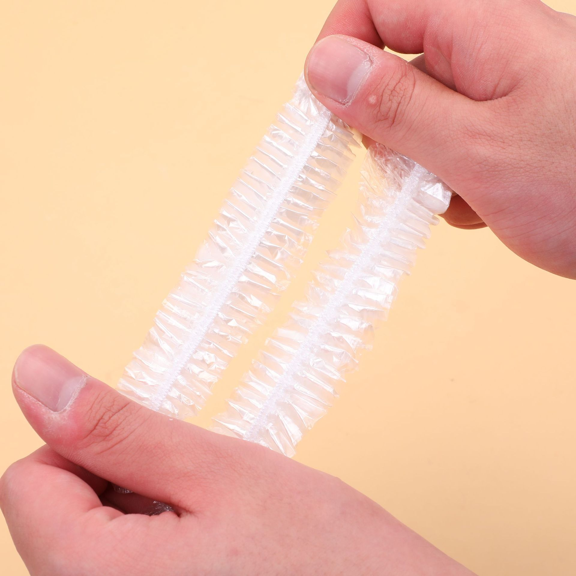 Disposable Food‑Grade PE Plastic Wrap Covers, Elastic Bowl Plate Covers, Dust‑Proof Anti‑Odor Food Saver Covers for Fridge Kitchen Wholesale
